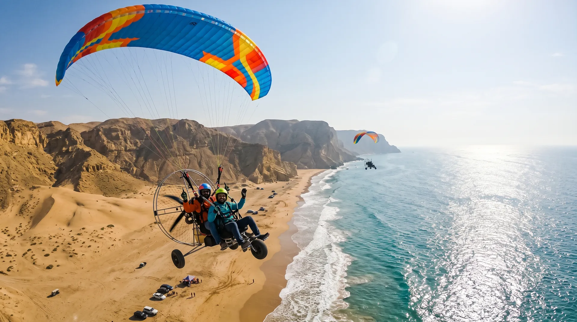 Paramotoring Sunrise