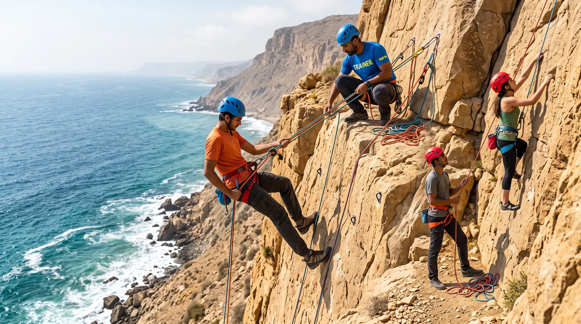 Extreme Rock Climbing