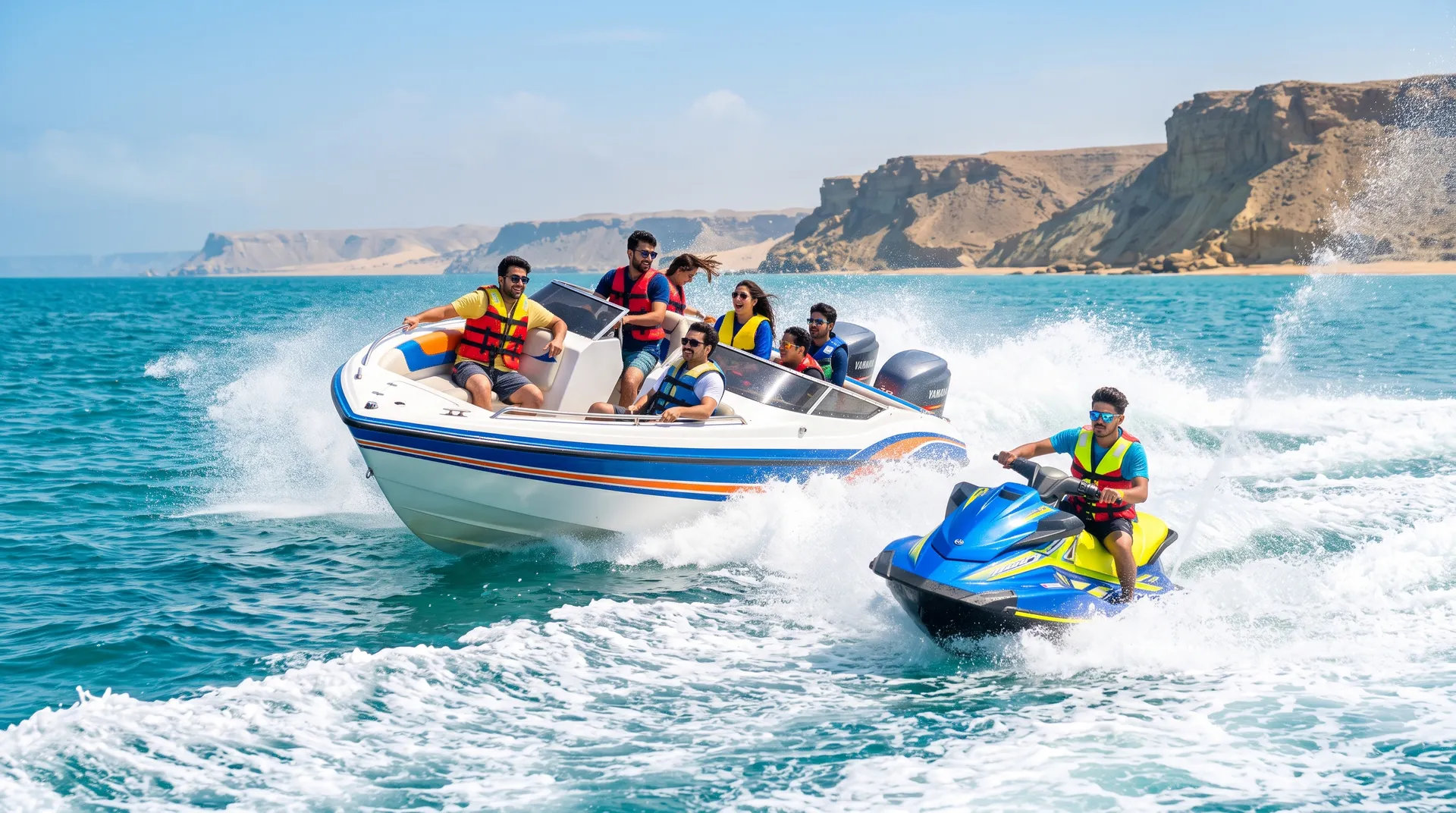 Speedboat Island Run